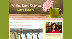 Desktop Screenshot of laurabowers.net